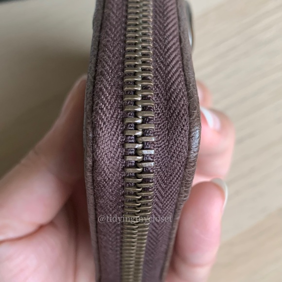 *SOLD* NWT Gucci GG Supreme Ophidia Zip Around Card Case Wallet - Picture 9 of 16